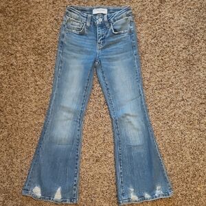 Flying Monkey Light Blue Flare Jeans